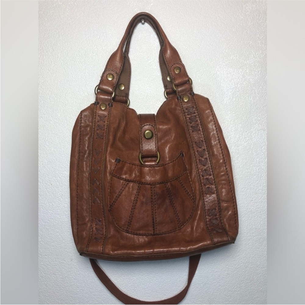 Lucky brand Brown Leather Hobo Bag